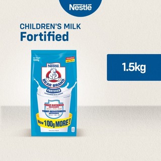 BEAR BRAND Fortified Powdered Milk Drink 1.5kg for Daily Family Nutrition