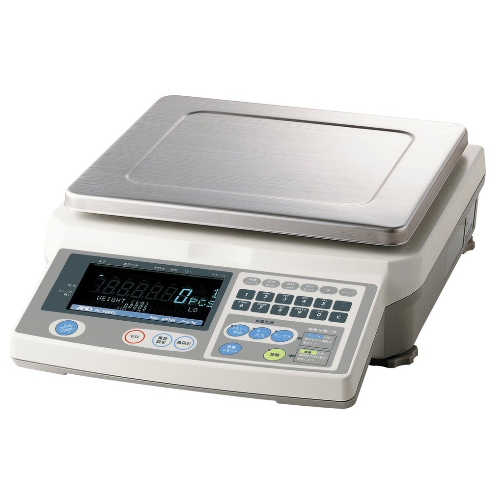 A&D Counting Scale FC-5000i Capacity 5kg Minimum display 05g Minimum unit weight that can be measure