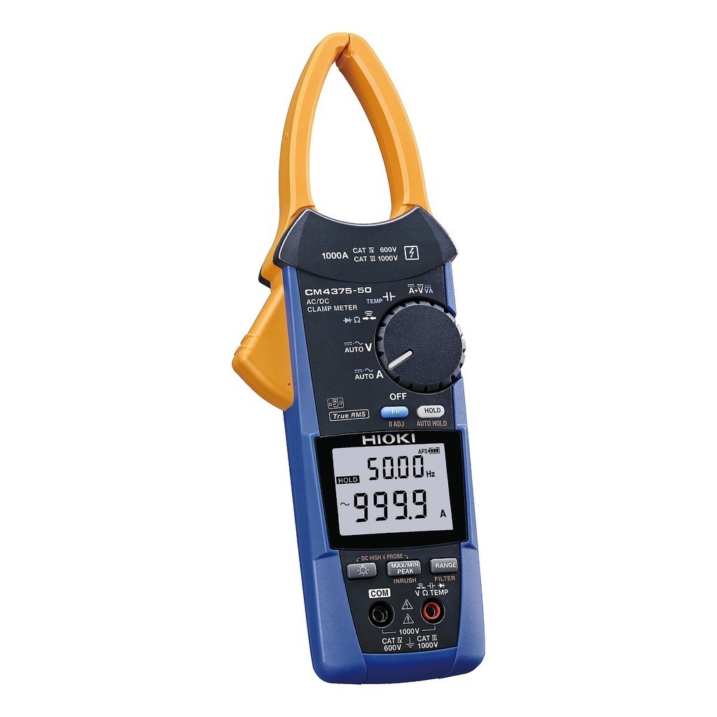 [AUTHENTIC] HIOKI ACDC Clamp Meter CM4375-50 ACDC 1000A True RMS Compatible with Wireless Adapter Z3