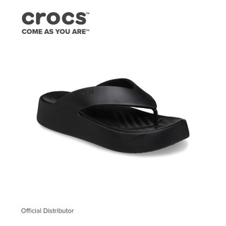 Crocs Women's Getaway Platform Flip in Black