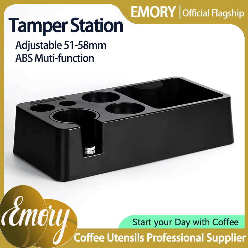 Barista Tools ABS Non-Slip Muti-function Coffee Distributor Tamper WDT Tool Espresso Tamping Station