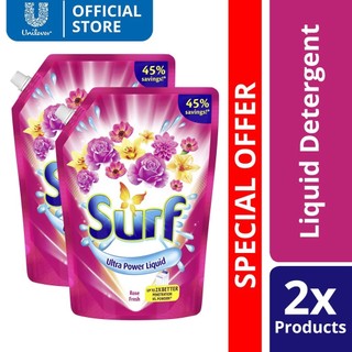[BUNDLE OF 2] Surf Laundry Liquid Detergent Rose Fresh 2.5L