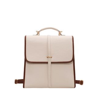 Japanese Backpack for women Leather College School bag Waterproof Office Casual Travel bag