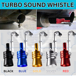 LD S/M/L/XL UNIVERSAL ALUMINUM CAR TURBO SOUND WHISTLE MUFFLER EXHAUST PIPE
