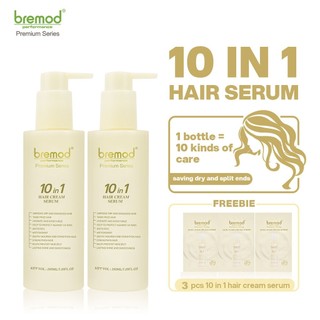 Bremod Premium Hair Serum 10 in 1 Improve Frizzy Repair Damaged Deeply Nourish BR-H052