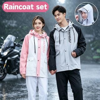 HVA Kapote Raincoat Makapal Fashion Men Women Rain Coat Waterproof for Motorcycle Riding 2026 NEW