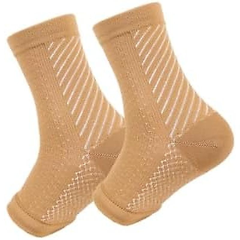 ถุงเท้า Pharmafoot Neuropathy Therapy (สีเบจ-2,S Tall)