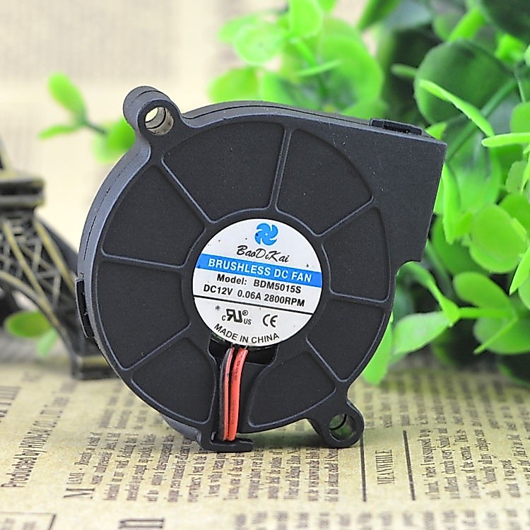 HY BRUSHLESS DC FAN BDM5015S 5015 BLOWER DC 12V 0.06A พัดลม