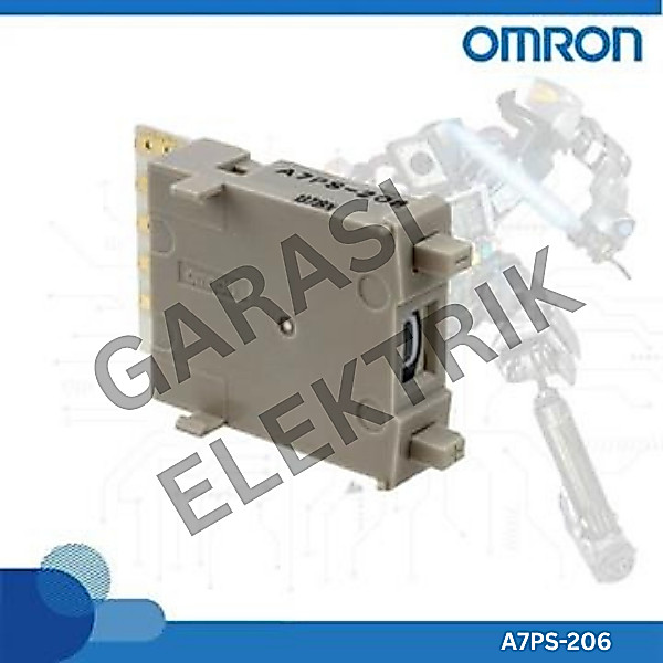 OMRON A7PS-206 - สวิตช์ Thumbwheel - สีเทาอ่อน