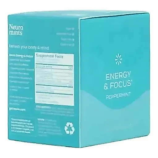 Neuro Mints Learning Work Dedicated Cool Mint Candy 54 ชิ้น E4V3