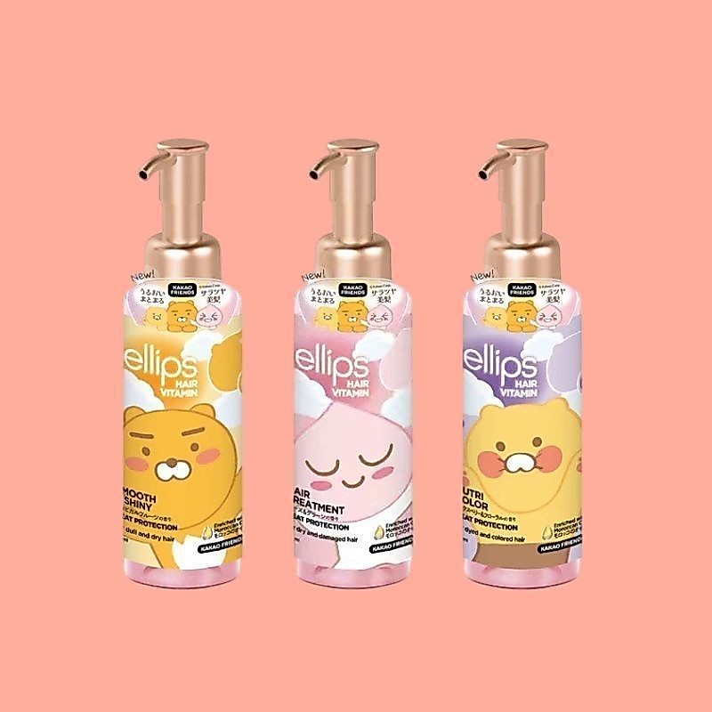 Limited Edition Ellips Ellips Hair Care แคปซูลน้ํามันหอมระเหยให้ความชุ่มชื้นปรับปรุง Frizz แห้ง 95ml