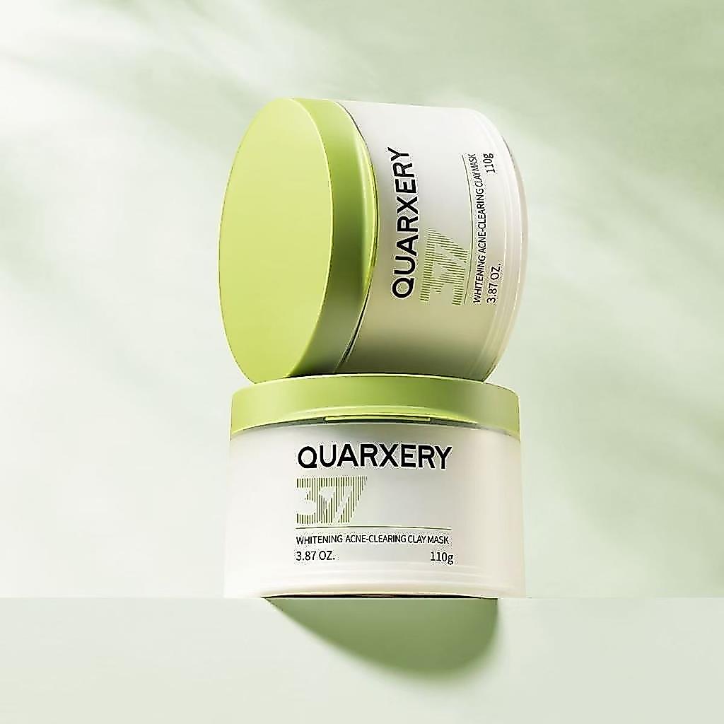 QUARXERY Quanxi ไวท์เทนนิ่งกําจัดสิวทําความสะอาดโคลนมาส์กทําความสะอาดลึกสิวหัวดําสิวรูขุมขนควบคุมน้ํ