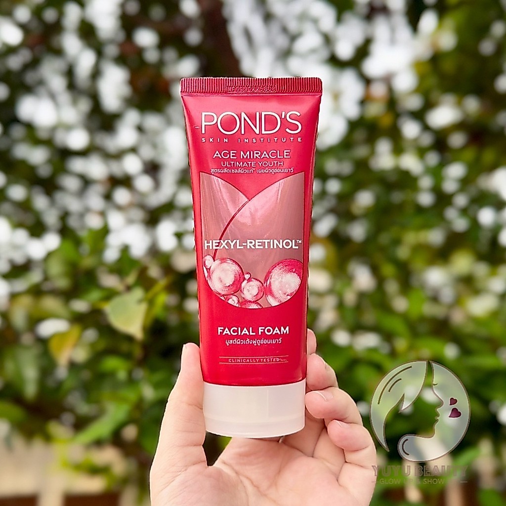 Pond's Age Miracle Ultimate Youth Hexyl-Retinol Facial Foam 90 G.