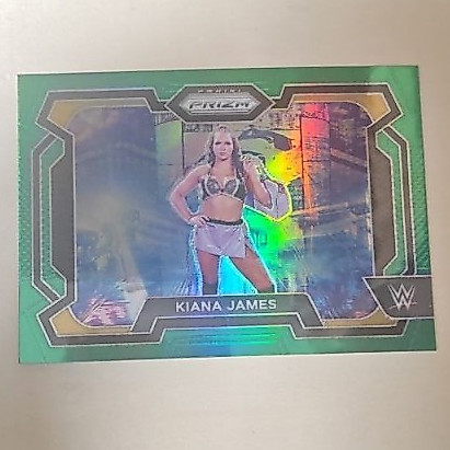 2024 WWE Panini Prizm - Kiana James Green Prizm
