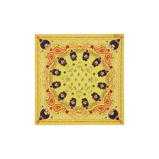 PAISLEY BANDANA SCARF - YELLOW