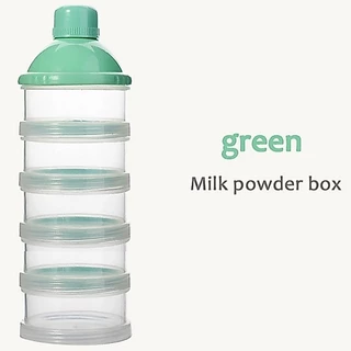 Nan Stackable 4 5 ชั้นกล่องเก็บนมผงเด็ก Safe Formula Dispenser ที่น่าสนใจกล่องเด็กอเนกประสงค์ Feeding Bo