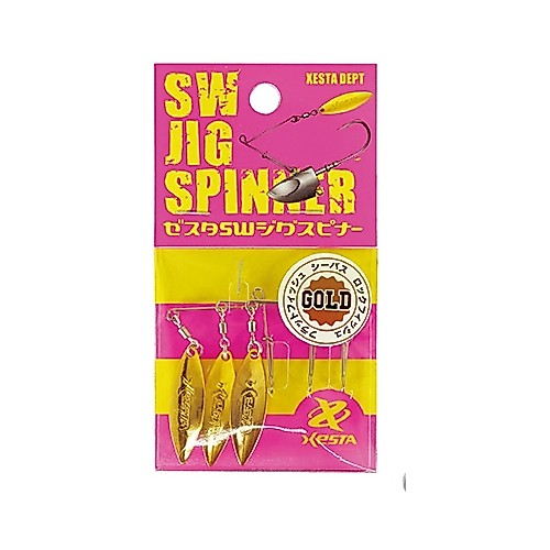 Xesta Jig Spinner Gold / Silver / Glow 3 ชิ้น