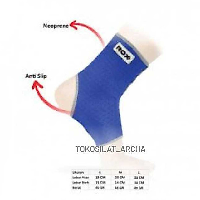 Rox RXQ-8612 Original Ankle Support / อุปกรณ์ป้องกันข้อเท้า / ที่รัดส้นเท้า