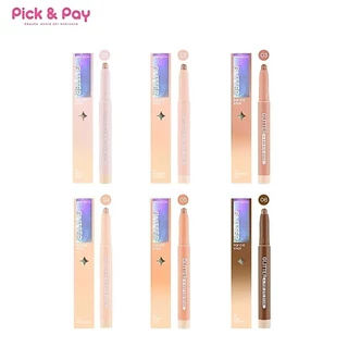 Meilinda Matte and Glitter Pop Eye Stick อายแชโดว์ เมลินดา แบบแท่ง เนื้อแมท เนื้อกริตเตอร์ กันน้ำ