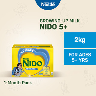 NIDO 5+ Growing-Up Milk Powder for School-Age Children 5+ Years Old 2kg