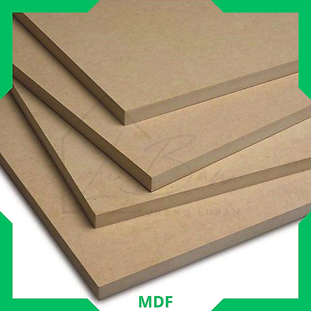 บอร์ด MDF ขนาด 594mm x 841mm (A1) หนา 3mm, 6mm, 9mm, 12mm, 15mm, 18mm, 25mm