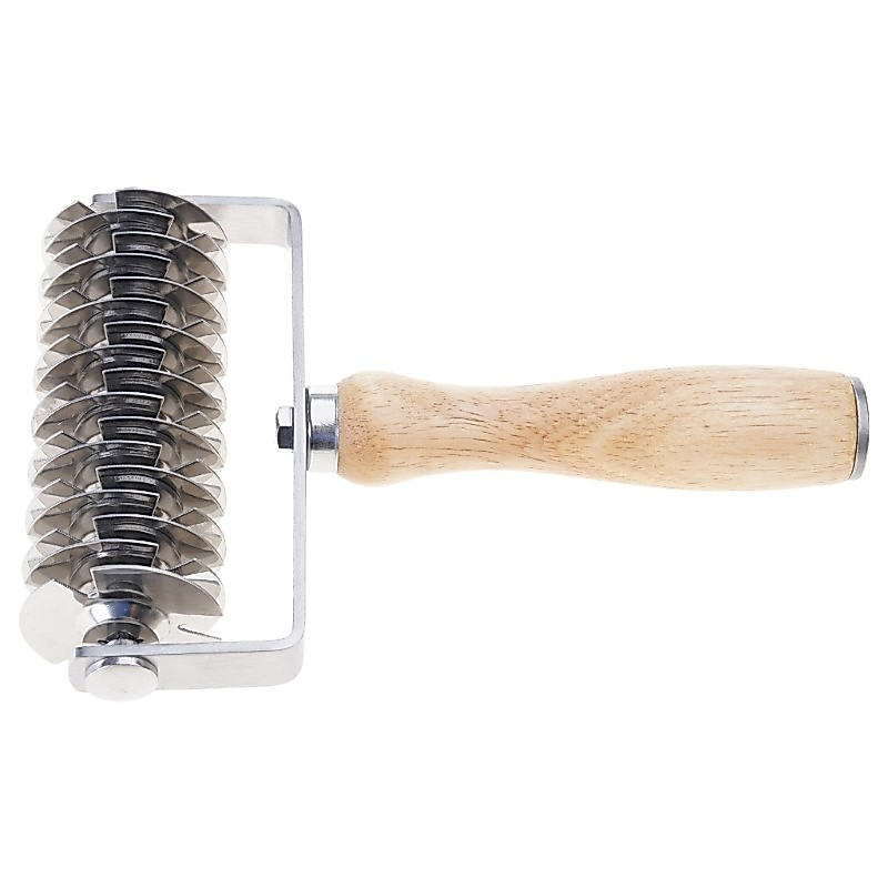 HL สแตนเลส Lattice Roller Cutter Pastry Cutter Roller DIY Baking เครื่องมือสําหรับ Dought คุกกี้ขนมป