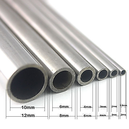 304 Stainlesss Steel Capillary Tube Length 250mm Dia 3*2 4*3 6*4 8*6 12*10mm