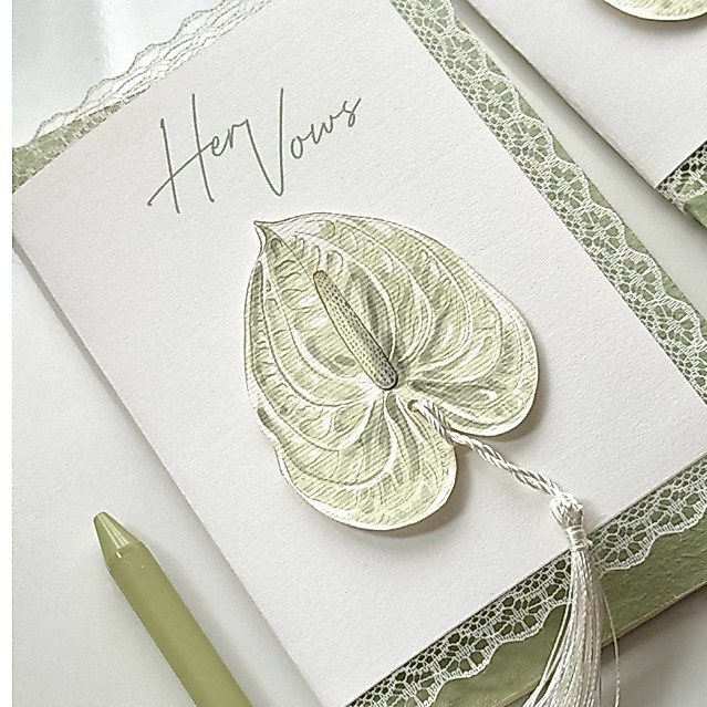 (Wedding Vows) Hoa MON VOWS CARD ที่โลกเล็กๆของ Segen