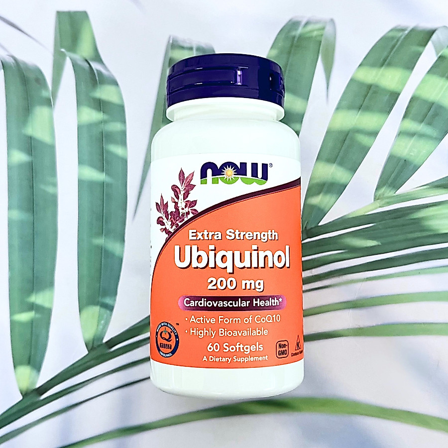 (Now Foods®) Ubiquinol 200 mg 60 Softgels ยูบิควินอล