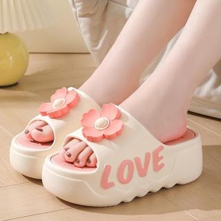 High Slippes for Women Summer Outdoor Girls Thick Sole Sandals Footwear Flipflop Walking Shoes