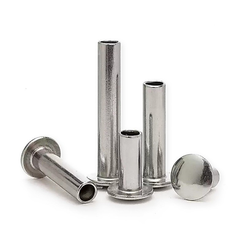 หมุดย้ำ หัวกลม M4 M4.5 M5 สแตนเลส 304 แข็งแรง กันสนิม (5-30pcs) [ZQ-D1]