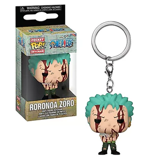 Funko Pop ! พวงกุญแจ จี้ตุ๊กตาไวนิล One Piece Monkey D Luffy Zoro Chopper