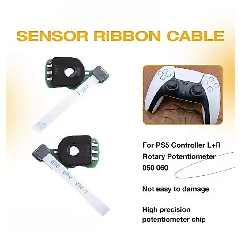 LR Trigger Rotary Potentiometer สําหรับ Controller 050 060 Adaptive Trigger Board Sensor Flex Cable 