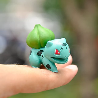 8 ชิ้น/เซ็ต Pokemon Pikachu Gengar Psyduck Snorlax Bulbasaur Slowpoke Pokémon ตกแต่ง Action Figure ของเล่นตกแต่งบ้านของขวัญคอลเลกชันเครื่องประดับรถคอสเพลย์น่ารัก Kawayi