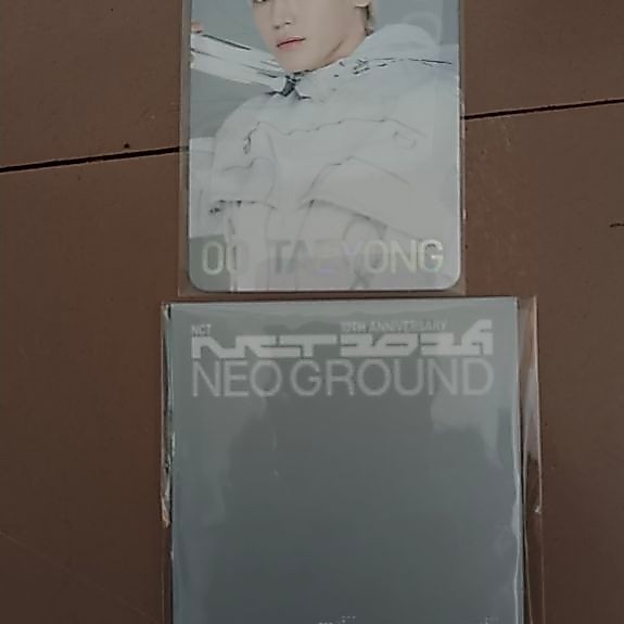 nct neo ground ver 10 th photocard special taeyong