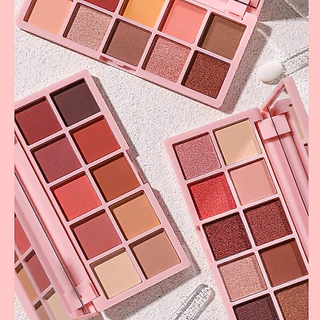 pink girl อายแชโดว์ พาเลทตา พาเลทอายแชโดว์ อายแชโดว์พาเลท อายแชโดว์เนื้อแมท อายแชโดว์ประกายมุก 10 สี