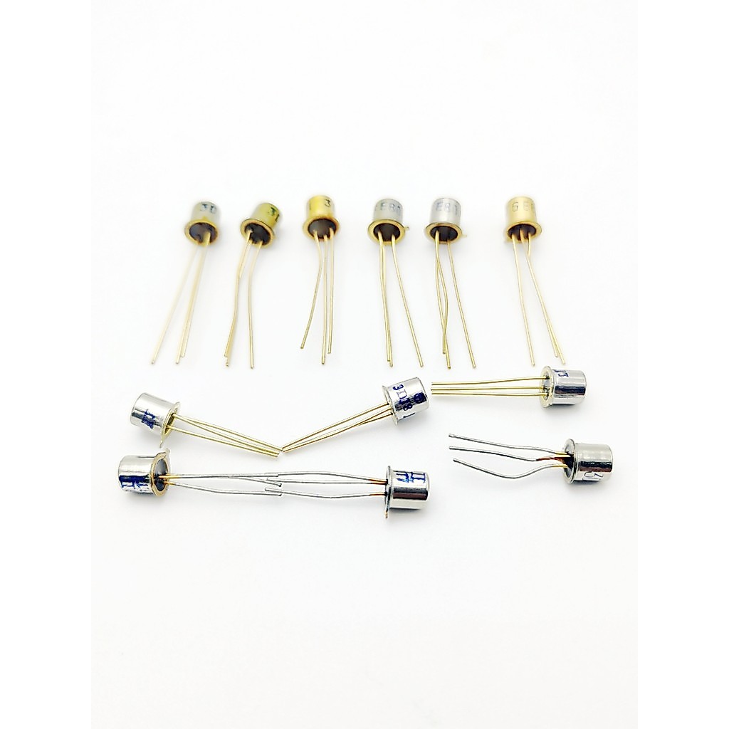 ท่อเอฟเฟกต์สนาม 3DJ6 7 8DEFGH ฝาเหล็กซีลทอง N Groove Field Effect Tube