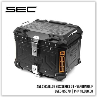 NEW ‼️ 45L-55L ALLOY TOP BOX with backrest & baseplate (COD)