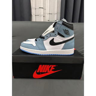 รองเท้าผ้าใบ Air Jordan 1 high "University Blue" high top US8|Eu41