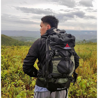 ❤️ COD Ok -KOSA BACKPACK 40+5 L, TREKKING / CAMPING , BROWN TREKKER