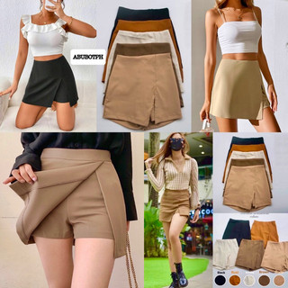 SKORT ZHARA Highwaist Shorts (Crepe fabric)