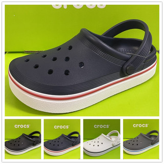 crocs clean crocband clog sandals for unisex with ecobag