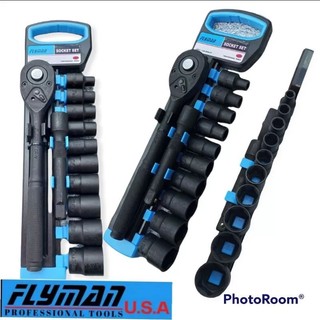 flyman socket wrench set 8-24mm 1/2 drive