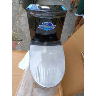 Glossy Black Toilet / Uleya black toilet