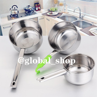 Stainless Steel Pan Cookware Kitchenware Milk Pot Cooking Pot Kitchen Utensils A-03 E-04 DS-47