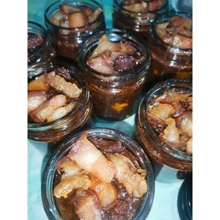 AA BAGOONG ALAMANG with PORK and CHICHARON (SWEET AND SPICY)