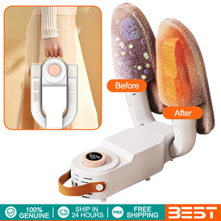 Shoe Dryer Folding Disinfectant Shoes Dryer Machine Portable UV Shoe Drye Adjustable Temperature