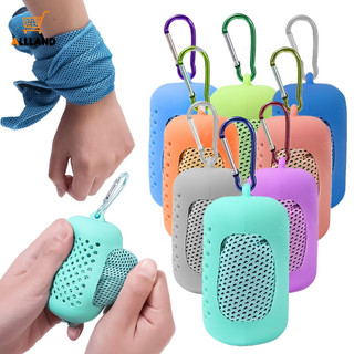 Portable Outdoor Sports Towel  Quick Drying Silica Gel Microfiber Gym Sweat-Absorbent  Cool Towels