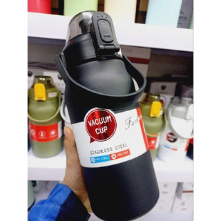 INSULATED VACUUM TUMBLER STAINLESS STEEL THERMOS WATER BOTTLE