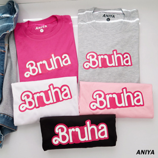 เสื้อยืดแขนสั้นลําลอง พิมพ์ลายกราฟฟิคภาพยนตร์ Bruha Barbie สไตล์ฮาราจูกุ พลัสไซซ์ สําหรับผู้หญิง และผู้ชาย